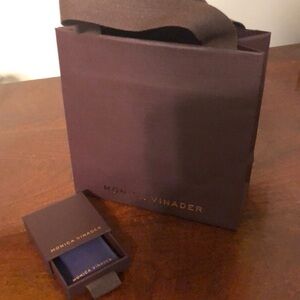 Monica Vinader Essential Small Hoop earrings